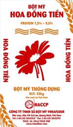 Bột mì Hoa Đồng Tiền - Bột Mì VimaFlour - Công Ty TNHH Sản Xuất Bột Mì VimaFlour